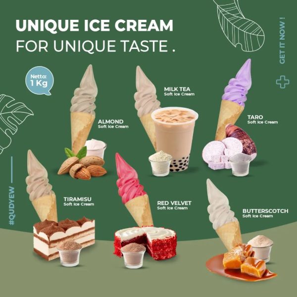 supplier soft ice cream jakarta pt mgi