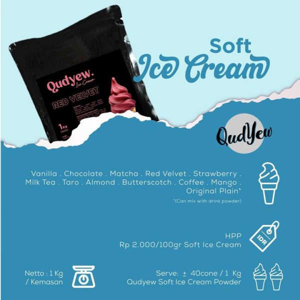 bubuk soft ice cream