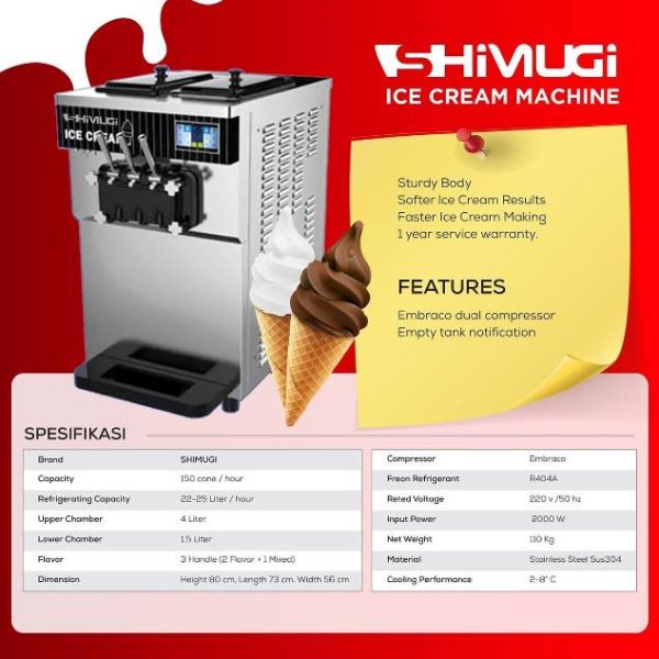 mesin soft ice cream