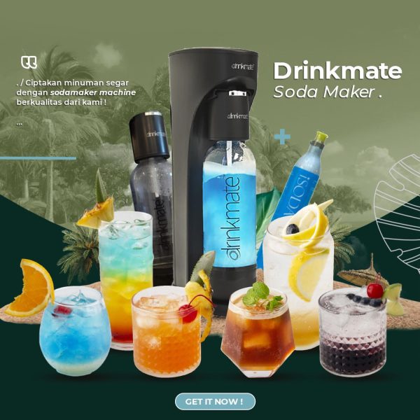 SODA MAKER DRINKMATE PT MGI & MENU