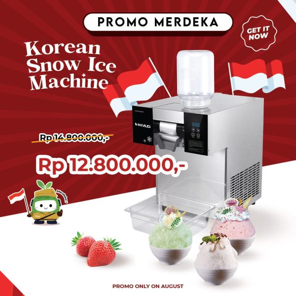 PROMO MERDEKA SNOW ICE MESIN BINGSU MESIN BINGSOO PROMO