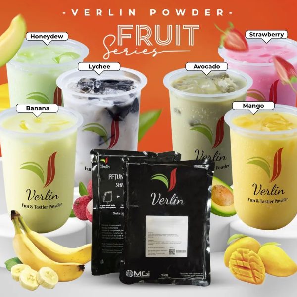 PT MGI Suplier Bubuk Minuman Terdekat Verlin Powder JUAL BUBUK MINUMAN KEKINIAN VERLIN FRUIT SERIES BUBUK MINUMAN TERDEKAT VERLIN POWDER