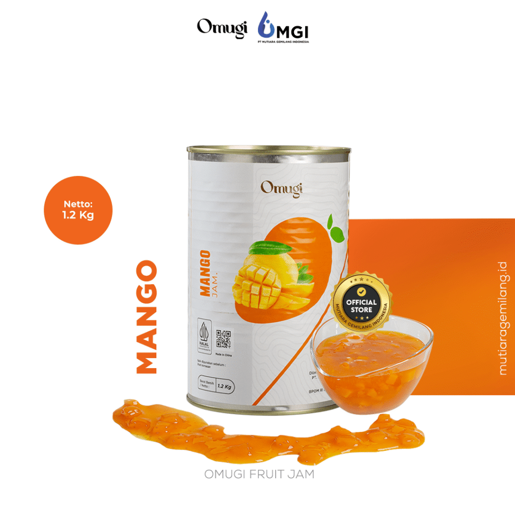 OMUGI Fruit Jam Mango 1.2 Kg
