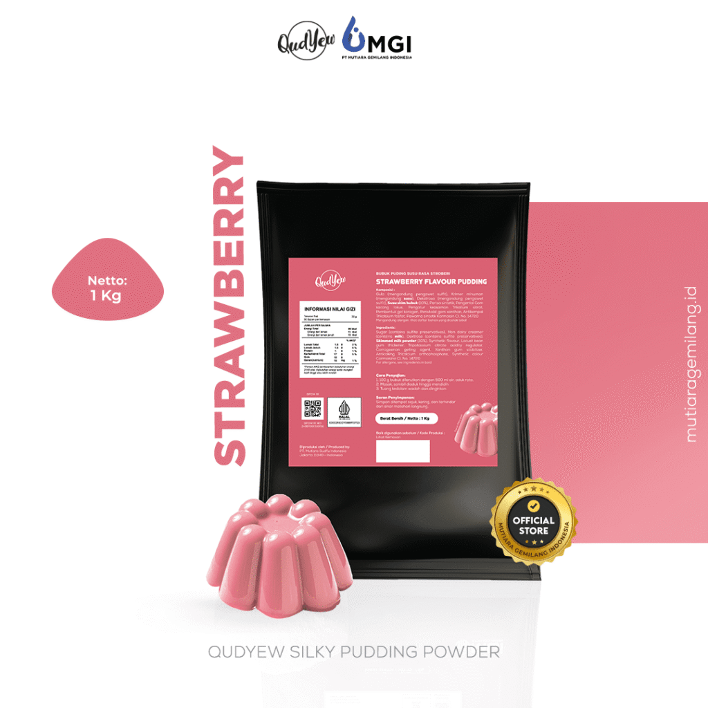 Silky Pudding Qudyew Strawberry