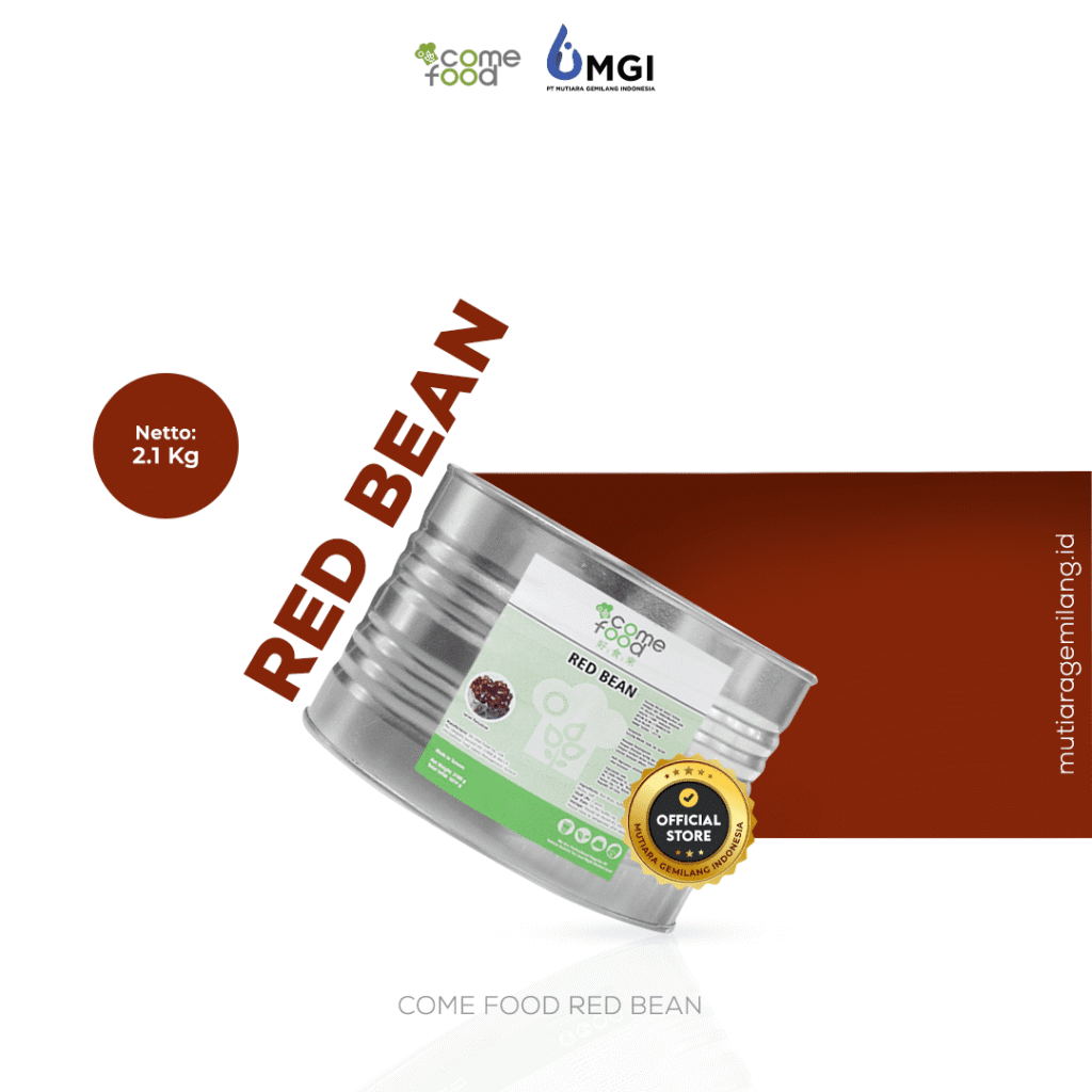 Drink Topping Comefood Red Bean