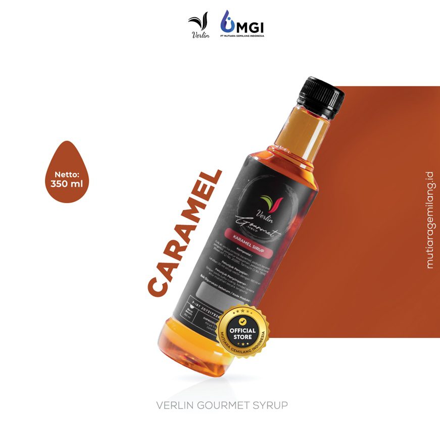 Product - Verlin Gourmet Syrup Caramel - Mutiara Gemilang