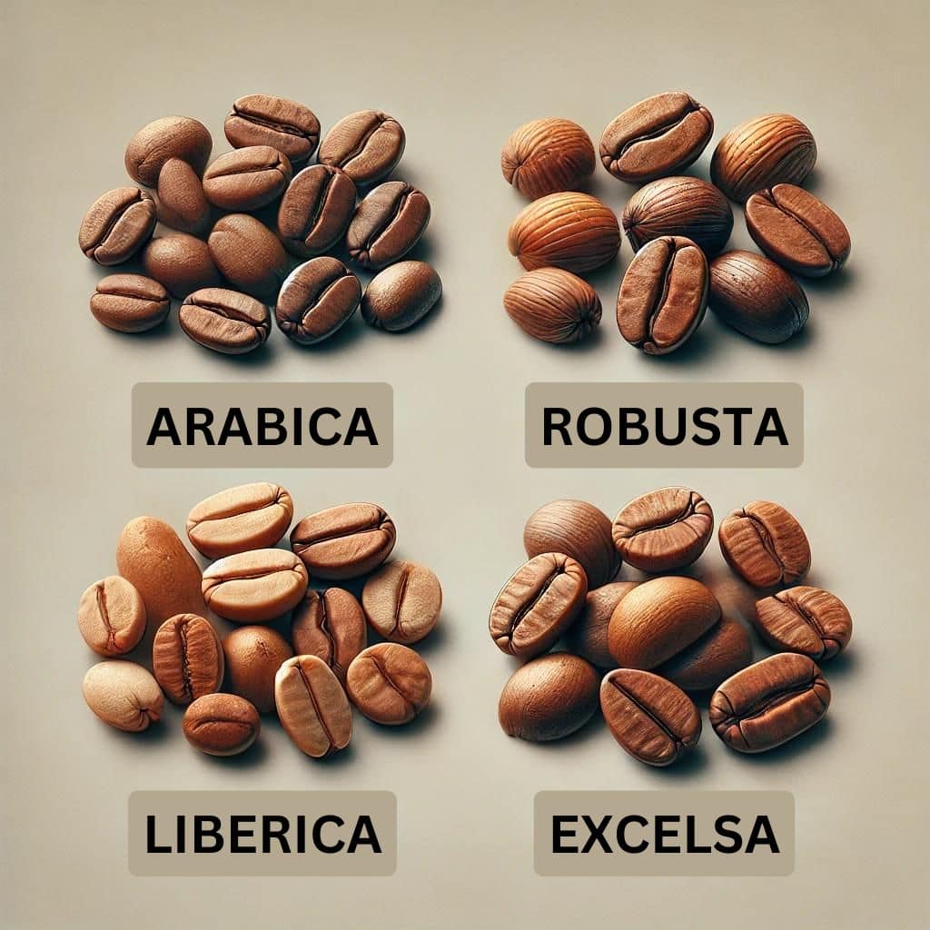 Arabica vs Robusta vs Liberica vs Excelsa Beans - smoothcafemoalboal.com