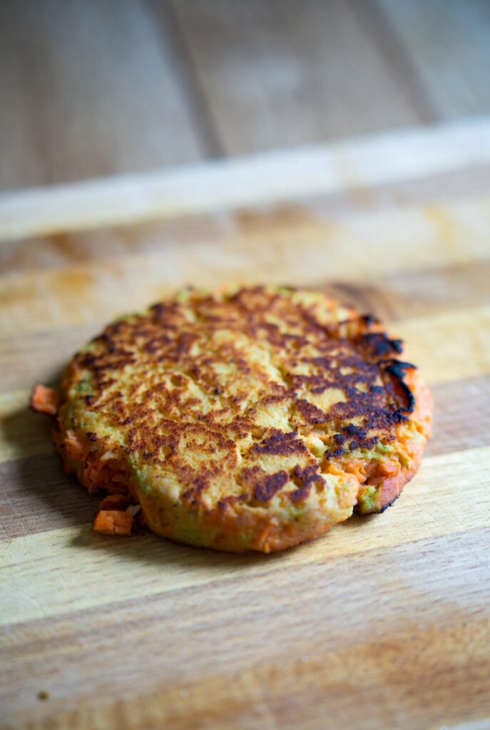 Burger Patty dari Ubi Jalar
