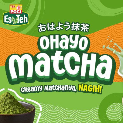 franchise teh poci - ohayo matcha
