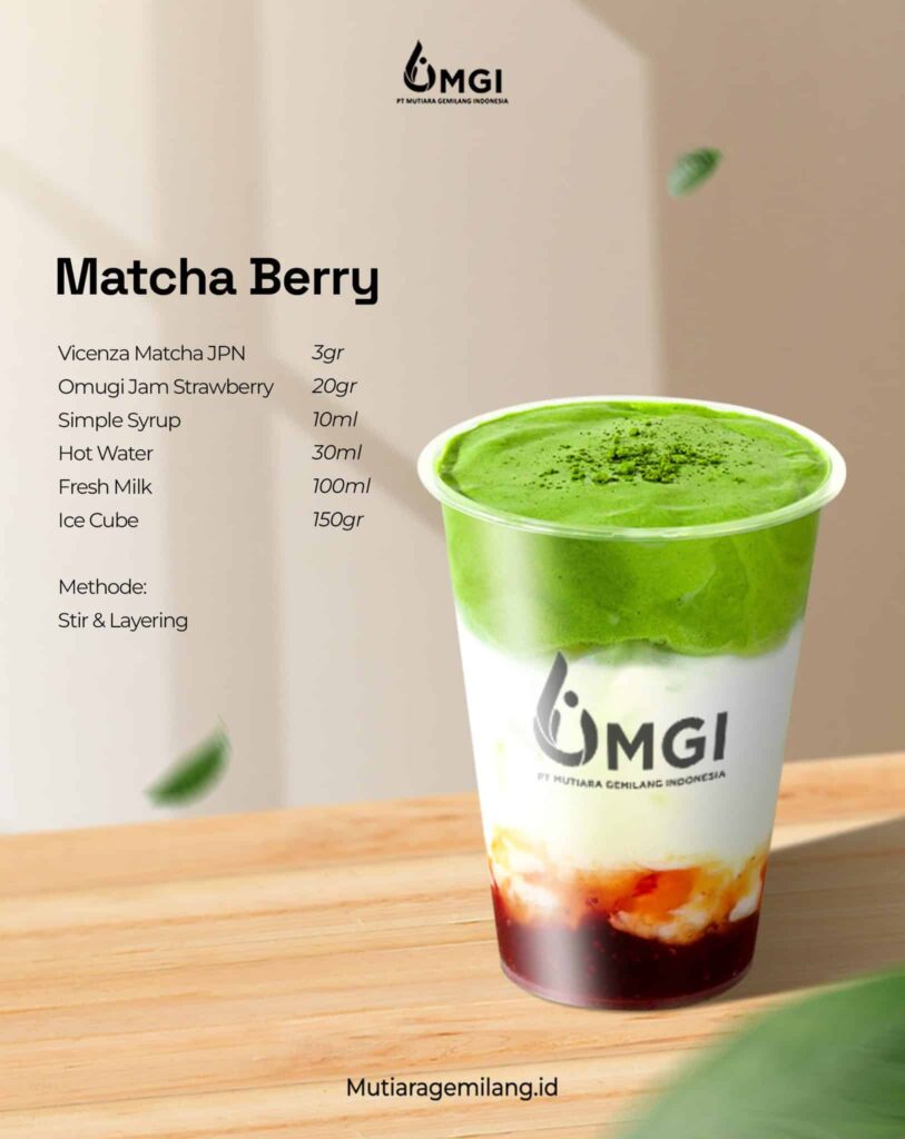 Resep Menu Matcha - Matcha Berry
