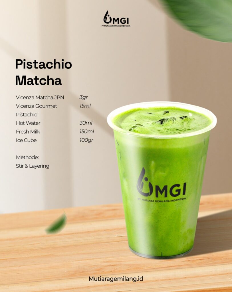 Resep Menu Matcha - Pistachio Matcha