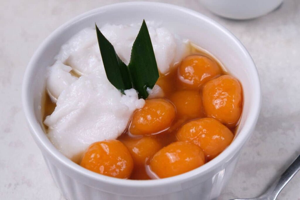 Takjil Bubur Sumsum Biji Salak - Kompas.com