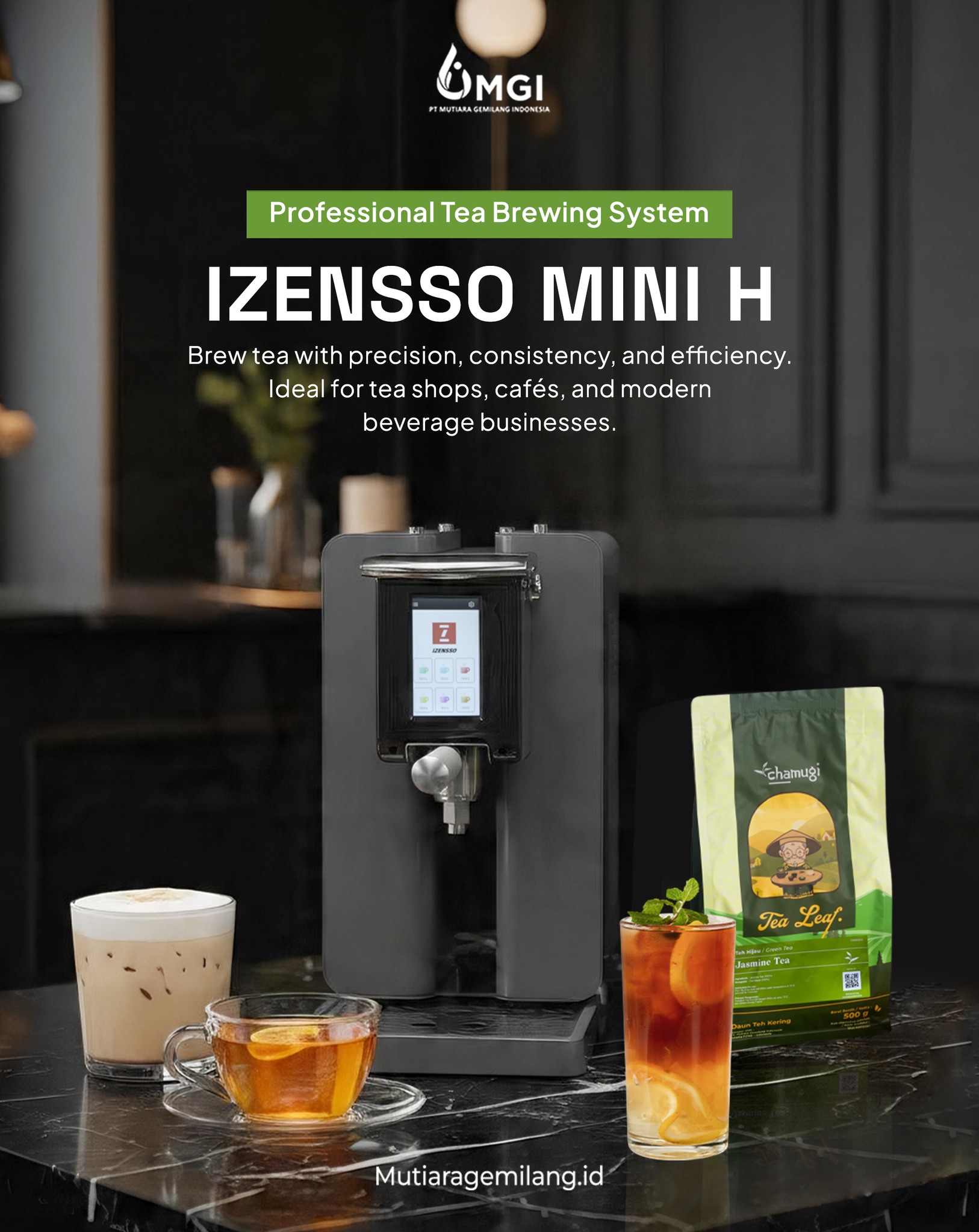 Mesin Teh Mini H Izensso