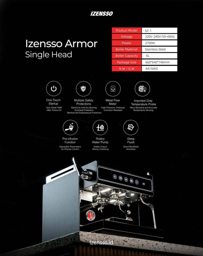 Izensso Armor Single Head PT MGI