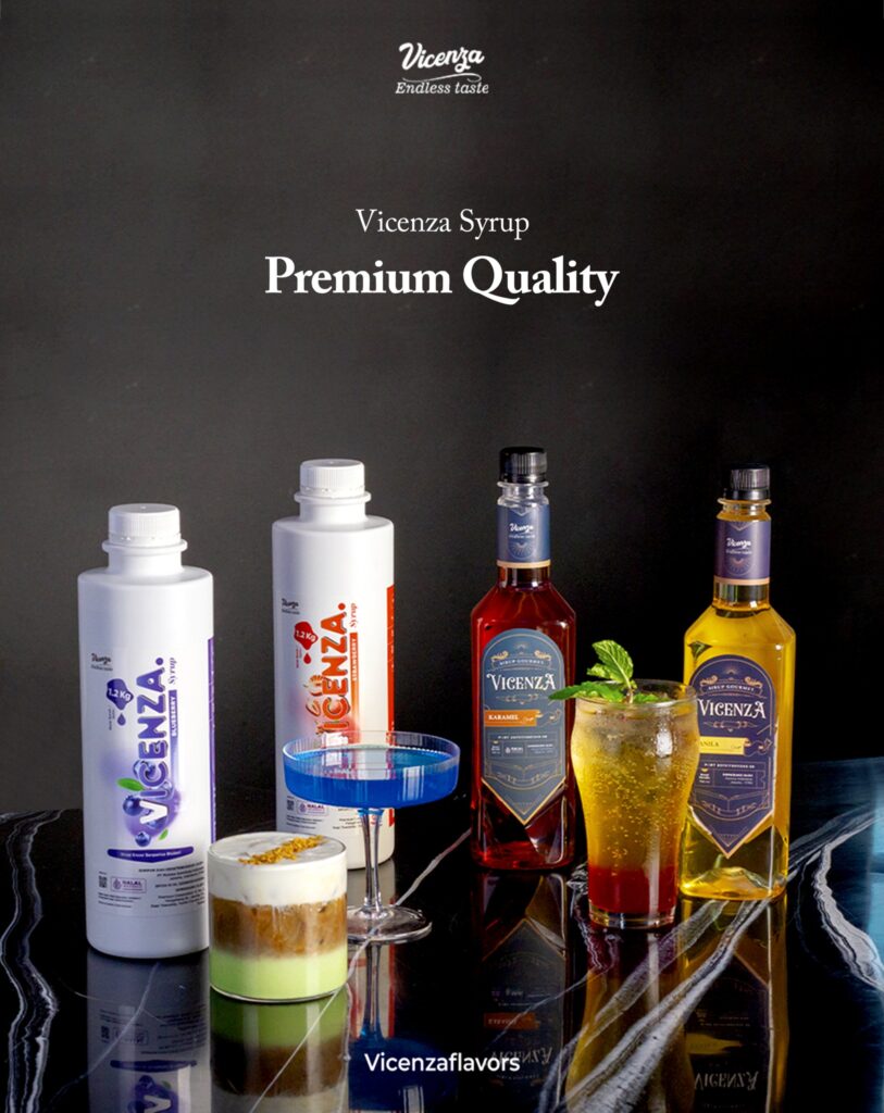 Sirup Premium Vicenza Gourmet dari PT MGI