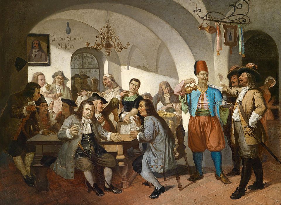 Zu_den_blauen_Flaschen_painting_c1900