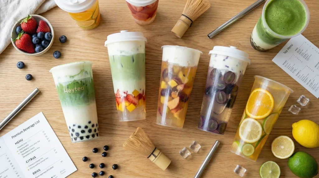 HeyTea Drinks Menu
