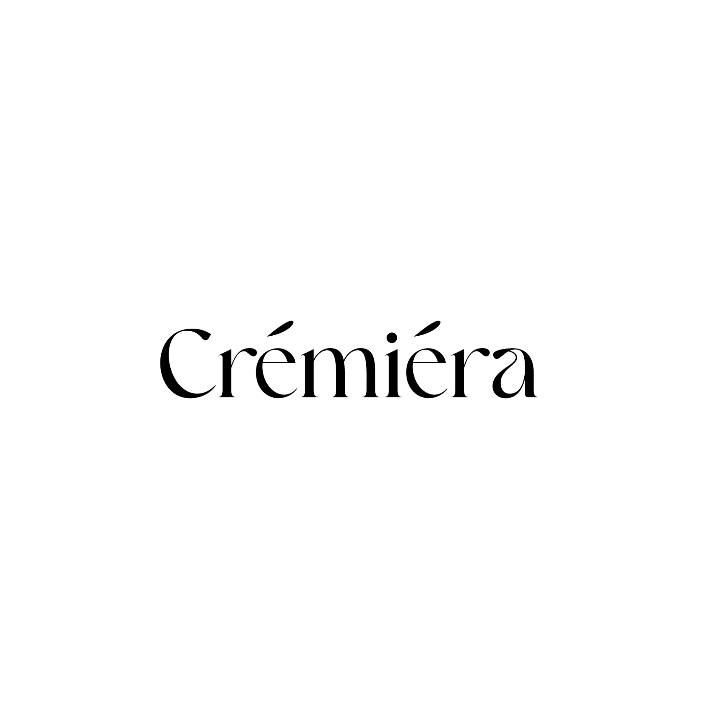 Cremiera Logo BW