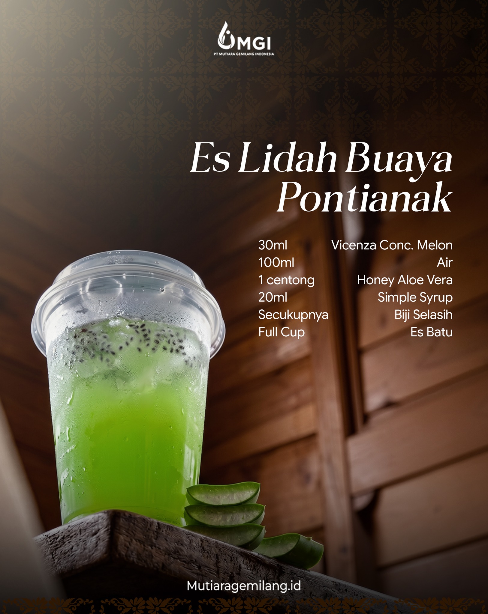 Es Lidah Buaya Pontianak
